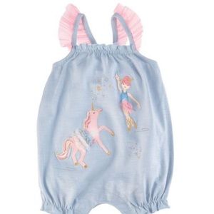 Mud Pie | Girl’s Ballerina Unicorn Bubble